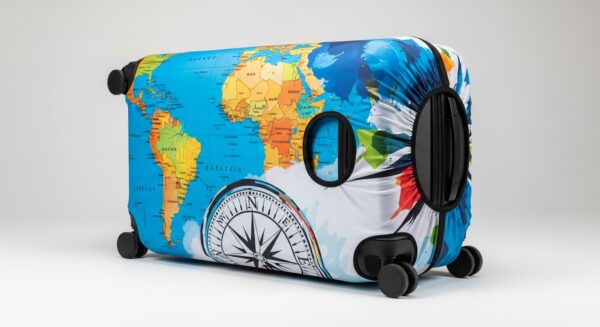 World Map Travel Storage Box