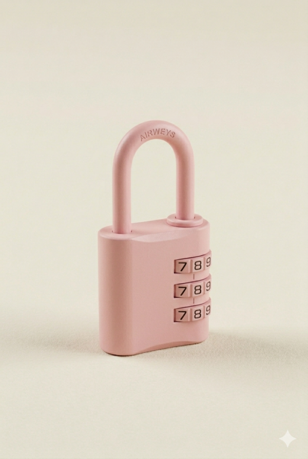 Airweys Sentinel Travel Padlock